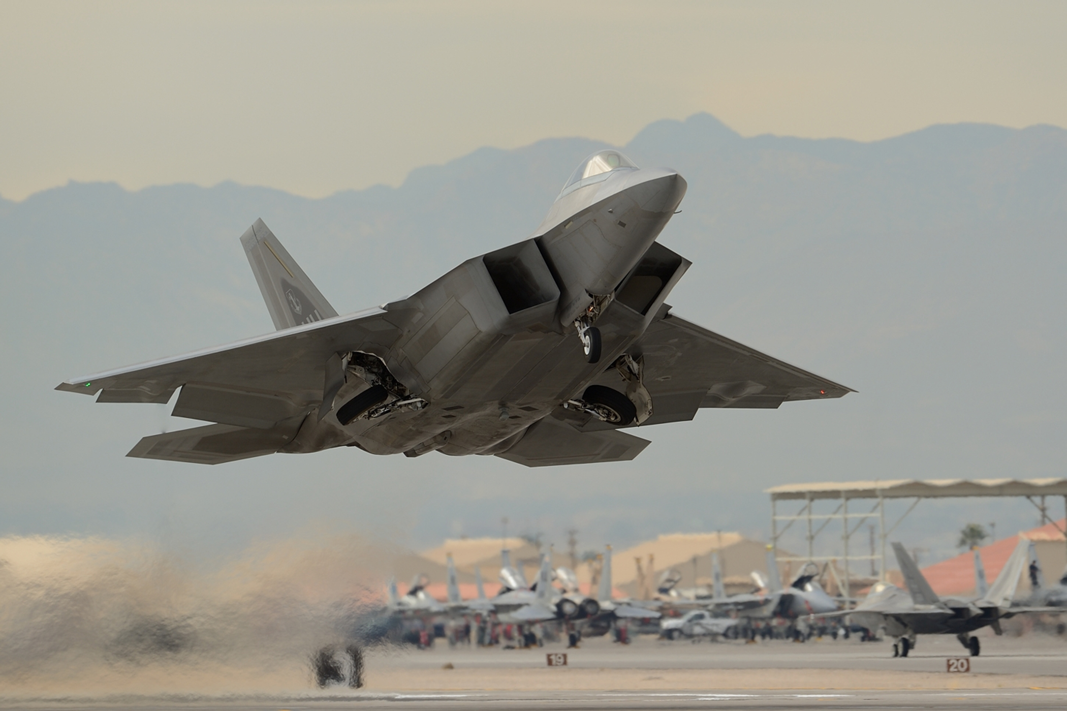 F-22 Raptor, the only 5th Generation Fighter in service with anyone as of 2016.