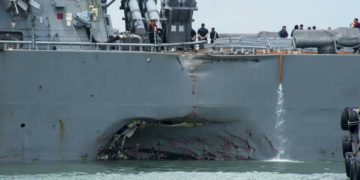 US Navy in troubled waters