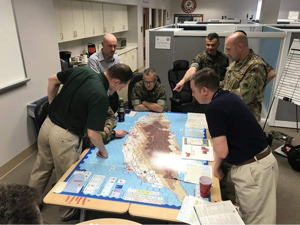 War Game: When generals play "Risk"