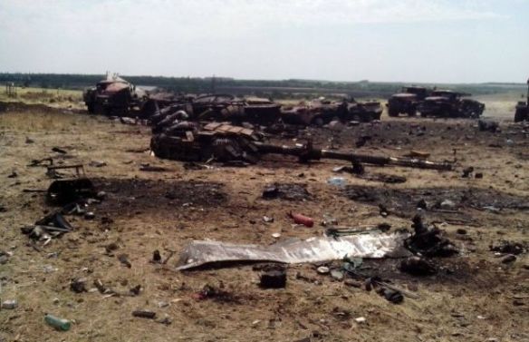 Artillery strike on Zelenopillya: Carnage on the Ukrainian plains. 