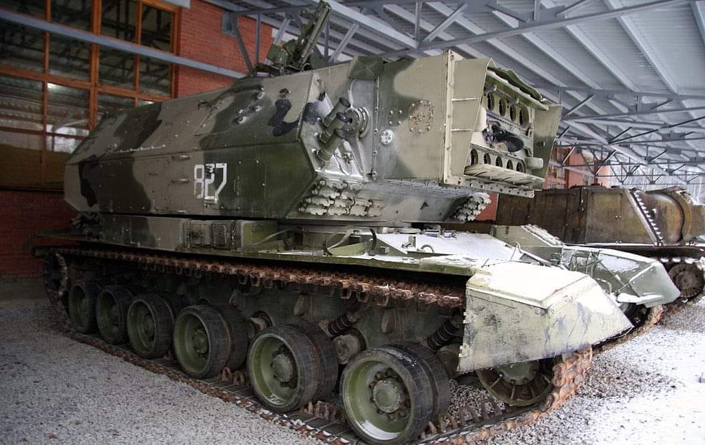 1K17 Szhatie/Compression Soviet Laser Tank Side View