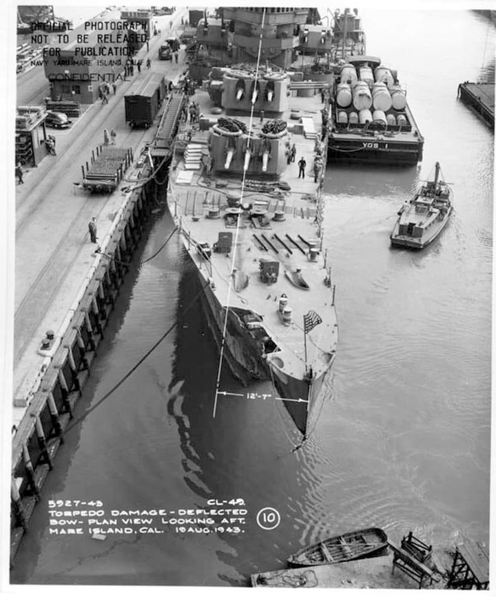 USS St Louis at Mare Island