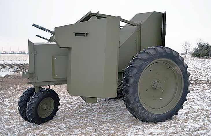 John Deere A1 Armored Tractor