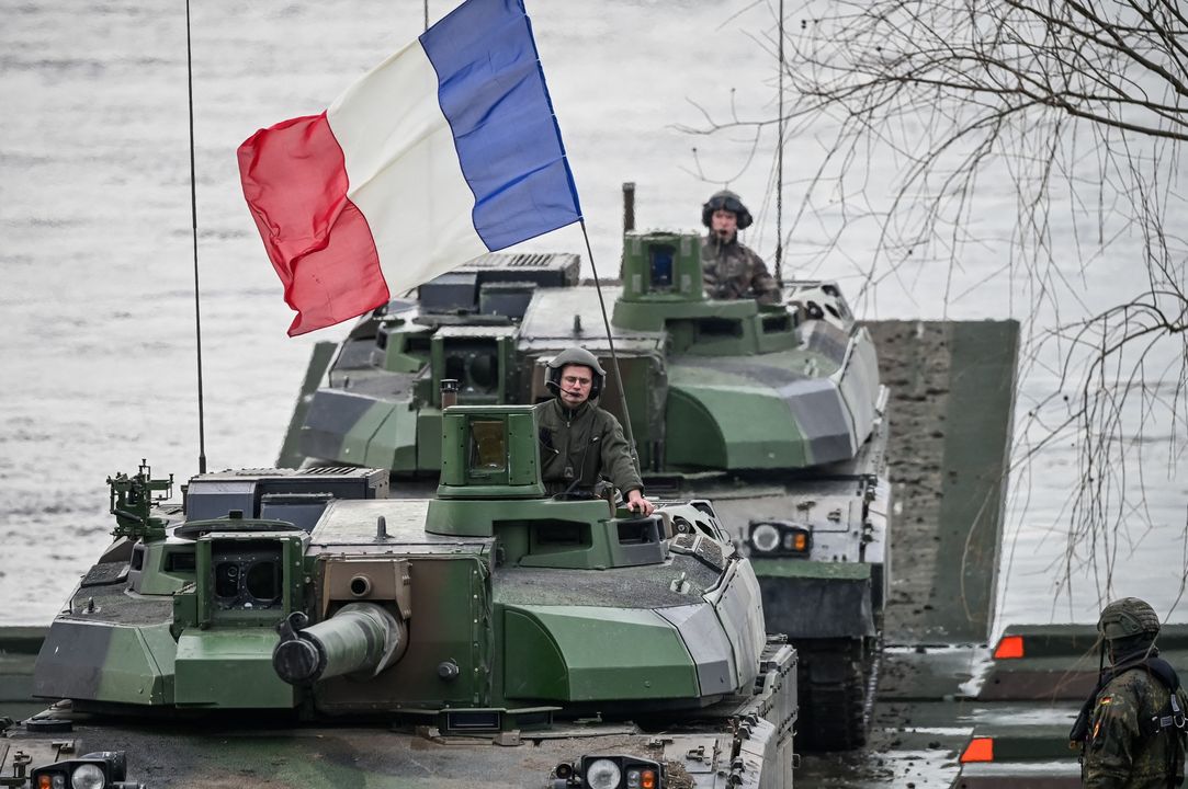 French troops in Ukraine