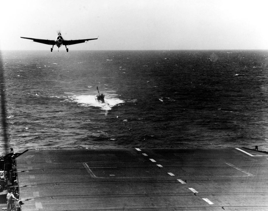 U.S.S. Guadalcanal and U-505 capture